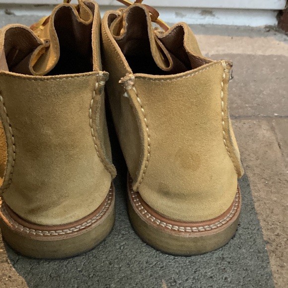 WILDBUNCH beige suede Wally shoes, size 11 *as is - Picture 7 of 15